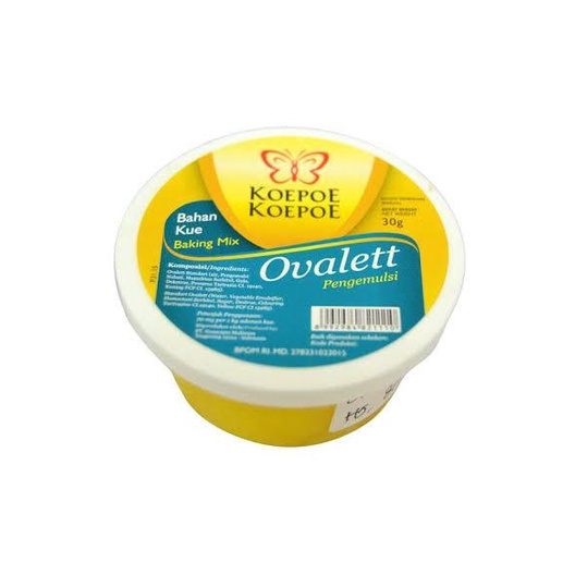 

KOEPOE KOEPOE OVALET 30gr ovalet kupu