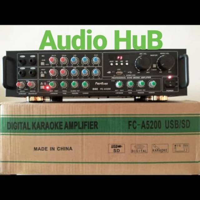 AMPLIFIER FIRSTCLASS FC A5200 AMPLI FIRSTCLASS FC A 5200 FCA520 USB SD