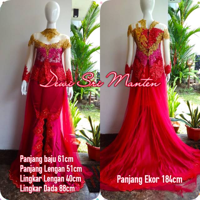 Kebaya manten payet