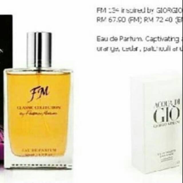 fm parfume