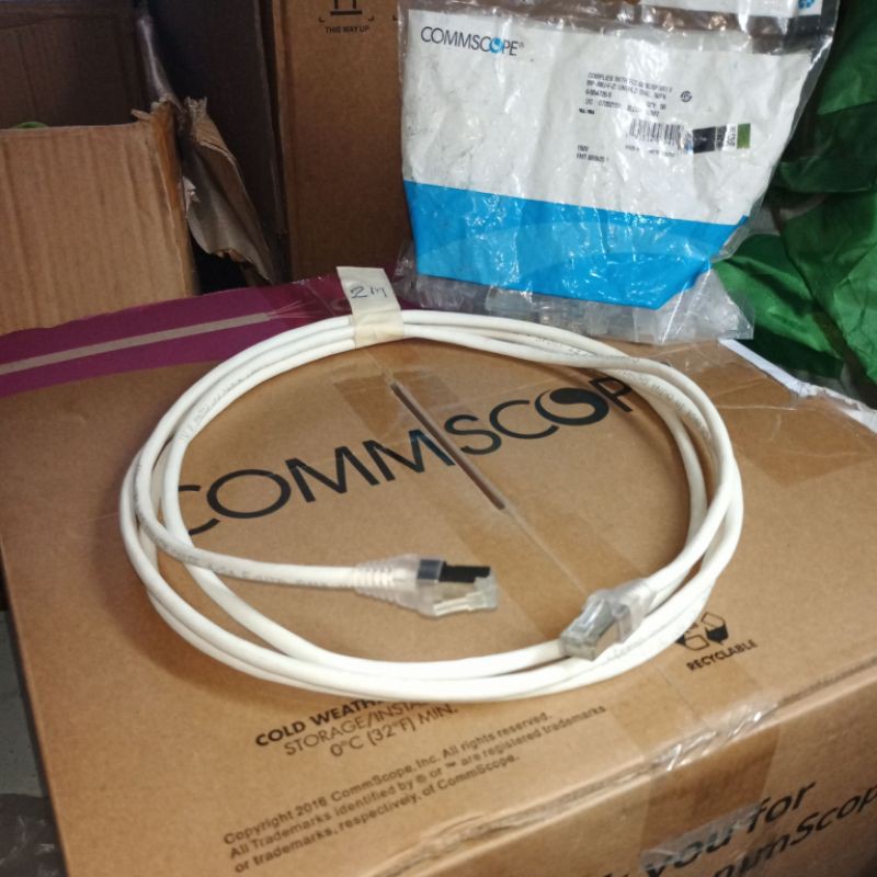 KABEL LAN UTP Outdoor F/UTP Cat.5e COMMSCOPE 2 Meter +Rj45