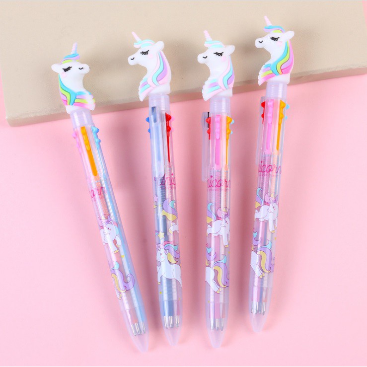 

MasterBag - Unicorn 6 Warna Pen / Ballpoint Sekolah Stationery / Pena Import