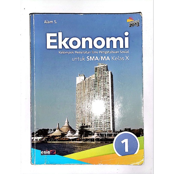 preloved buku paket Ekonomi Esis SMA kelas 10/X