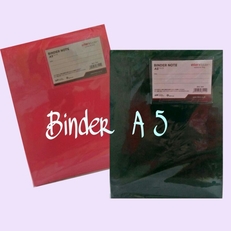 

Binder Polos Aestetic Ukuran A5 Bagus dan Murah.