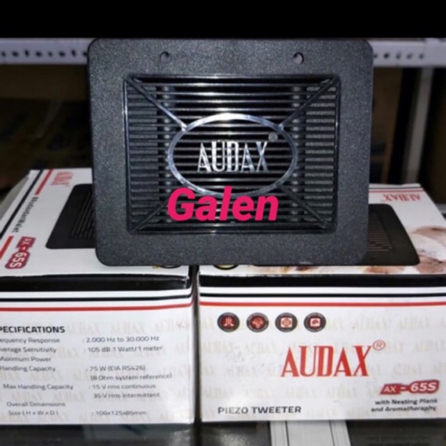 Tweeter audax ax 65 S inap with nesting plank