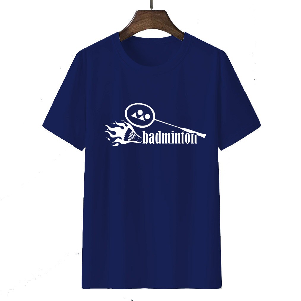 Tshirt Baju Kaos Distro Badminton  / Kaos Distro Pria Wanita