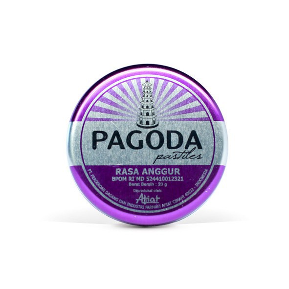 Pagoda Pastiles Permen Mint All Varian 20gr Pastiles Teen Pagoda Green