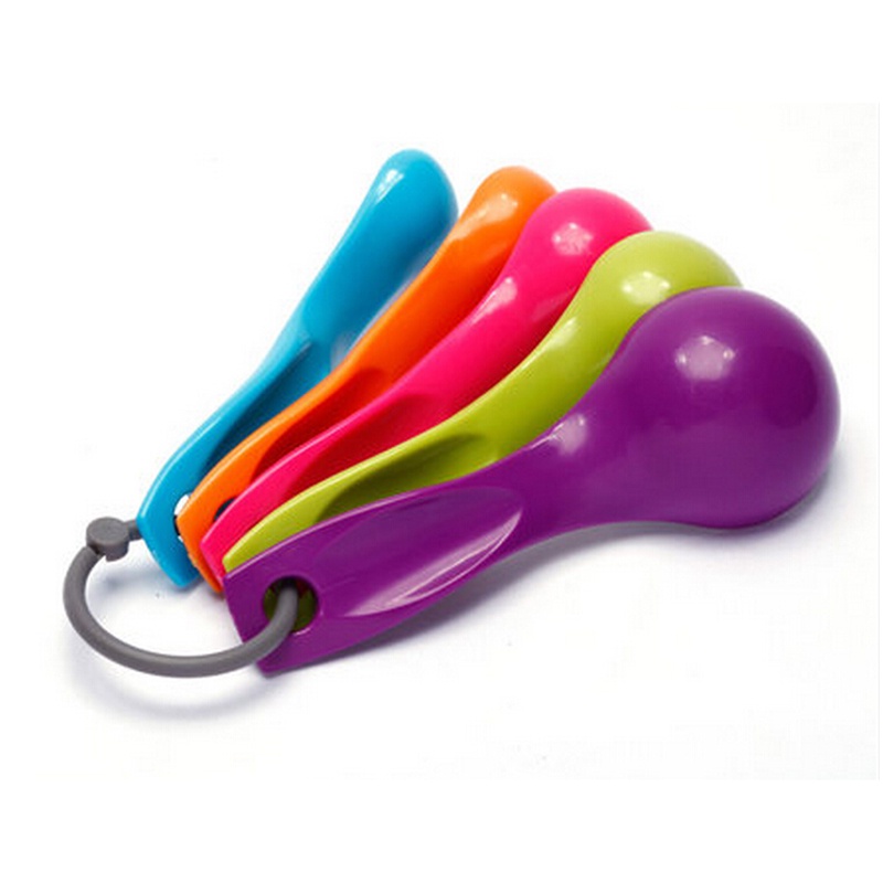 5 Pcs Sendok Ukur Gaya Colourworks Untuk Alat Baking