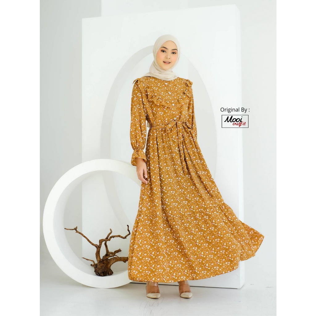 Gamis Terbaru 2023 Lebaran Wanita Jumbo Ld 120 130 busui menyusui