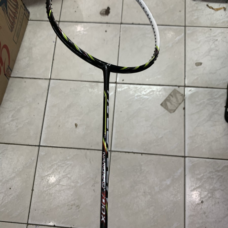 Raket Badminton Yonex Nanoray 70Dx 70 Dx 4Ug5 Black Green Lime Ori