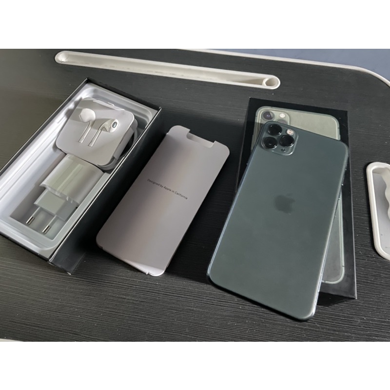 iPhone 11 Pro Max 64GB Green FULSHET Second TERMURAH