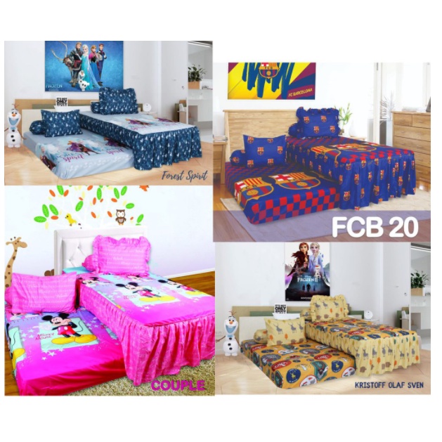 Sprei California Duo 120x200 Sorong Atas Bawah