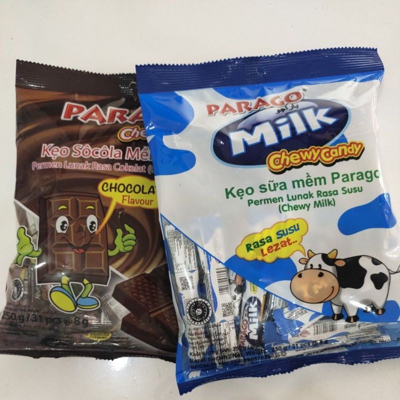 

Parago Milk Candy 250 gr isi 31 pcs