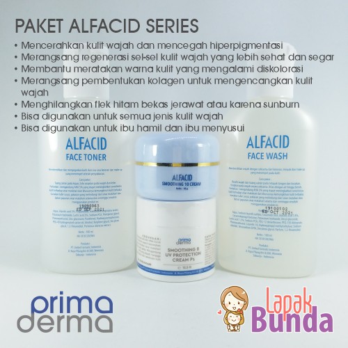 PRIMADERMA PAKET ALFACID WHITENING