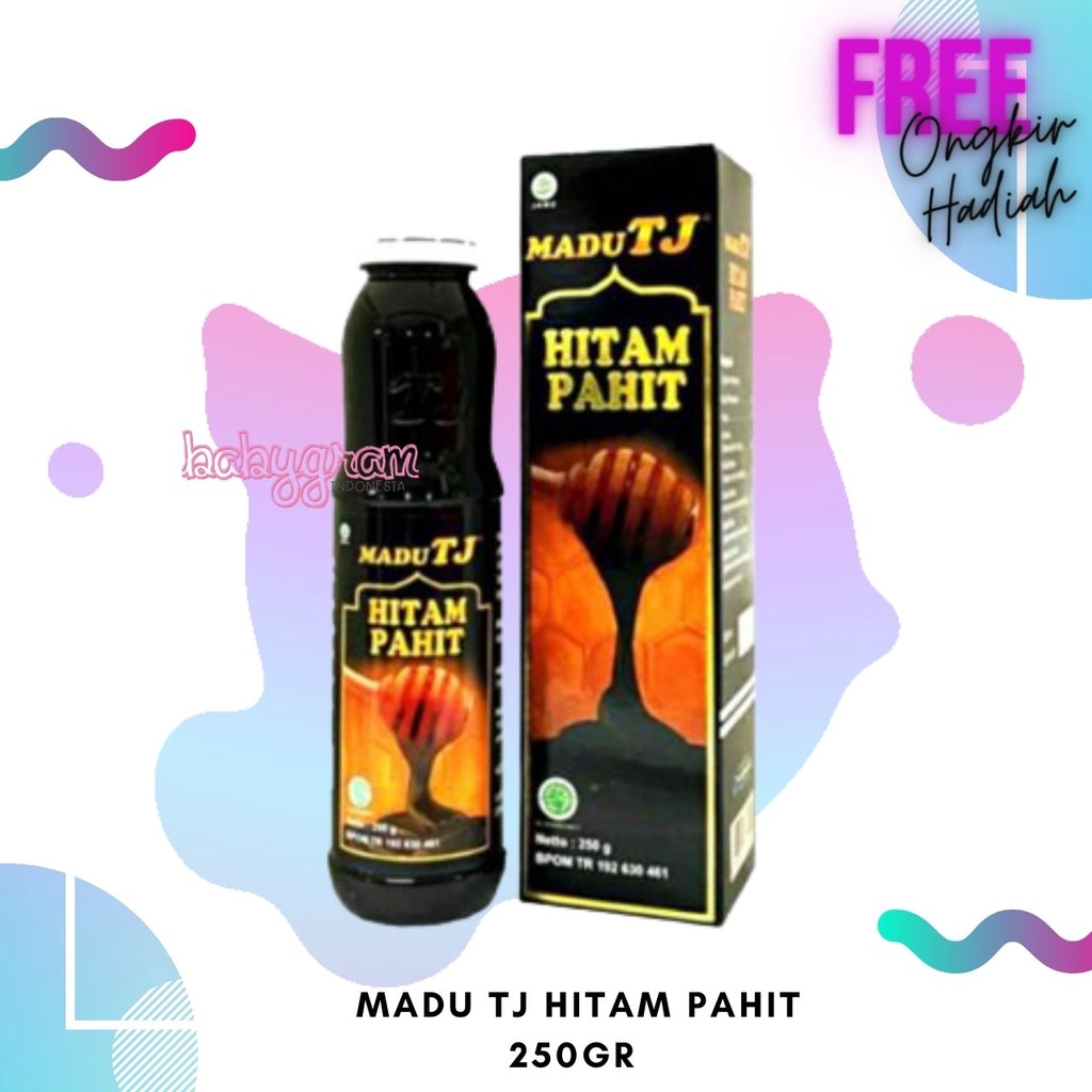 Madu Tj Hitam Pahit 250 gram Pait Tresno Joyo TresnoJoyo Vitamin