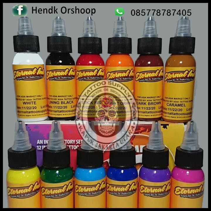Diskon Tinta Tattoo Eternal Original Usa 30Ml