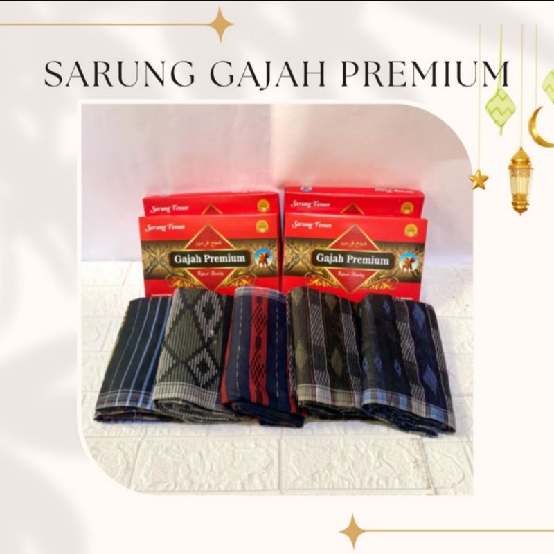 Sarung Tenun Katun Dewasa Motif Mewah Sarung Murah Bahan Halus