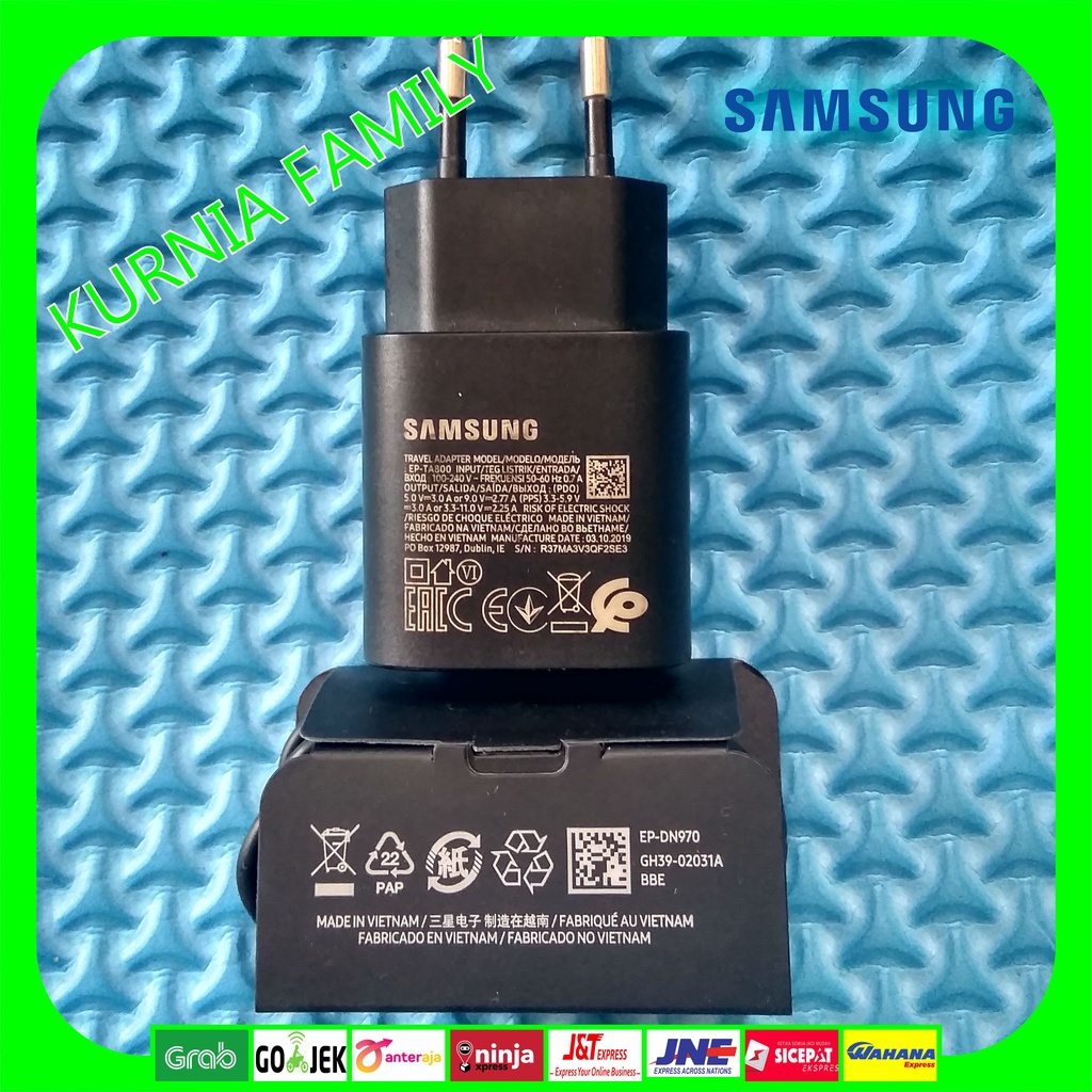 Charger Samsung Galaxy M23 M33 M53 Original 25 Watt
