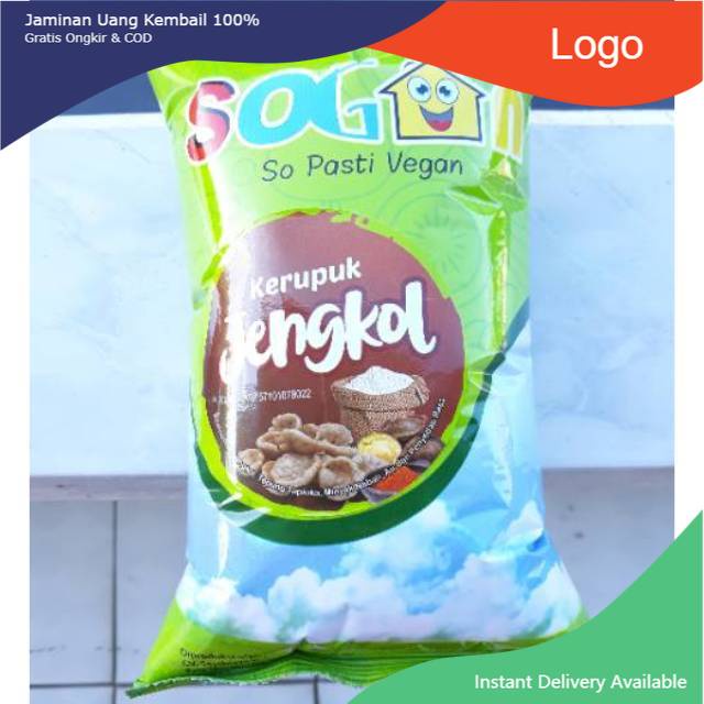 

Kerupuk - Krupuk Jengkol Sogan Vegan & Vegetarian