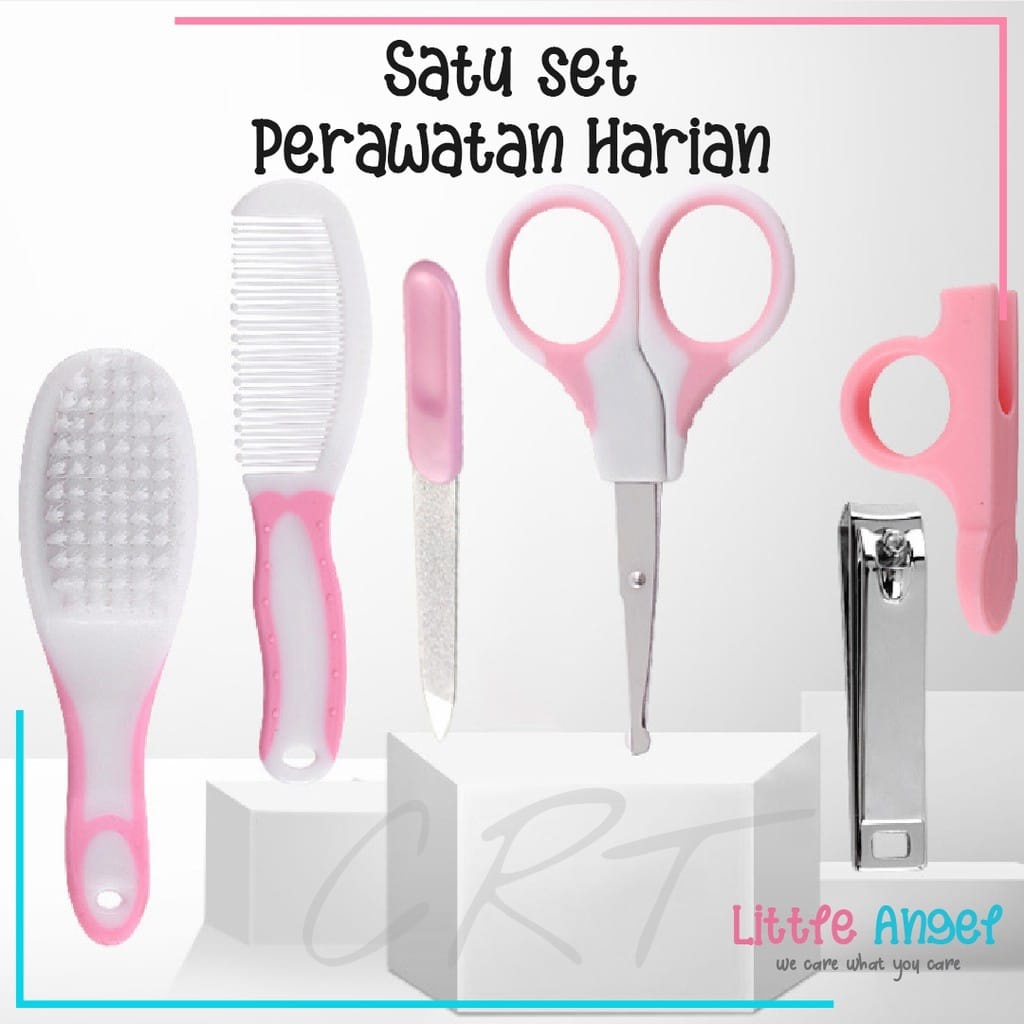 Baby Care Kit Set 6in1 / 10in1 Sisir Bayi Set Gunting Kuku Bayi Perlengkapan Bayi Baru Lahir Kado Lahiran New Born Gift Set isi 6 Baby Care Kit Sisir + Gunting Kuku Set Grooming Gift Baby