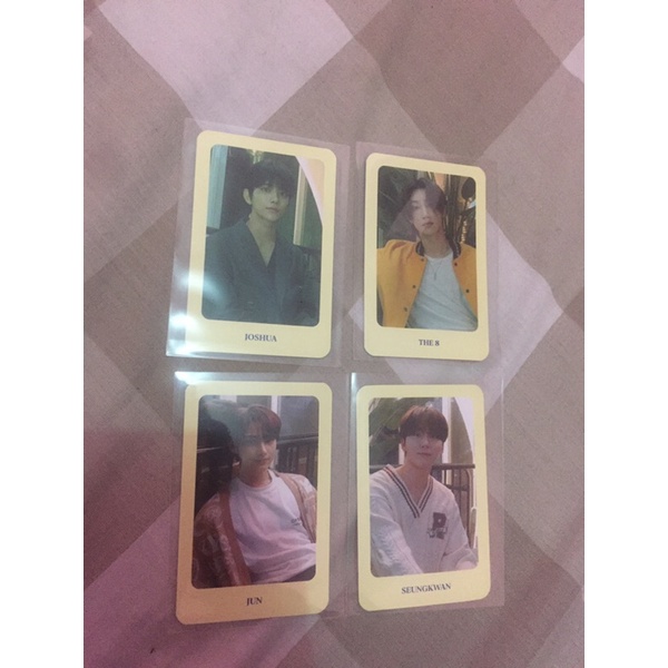 [READ DESKRIPSI]PHOTOCARD PC ODE TO YOU OFF THE RECORD OTY OTR JOSHUA SEUNGKWAN THE8 JUN SEVENTEEN