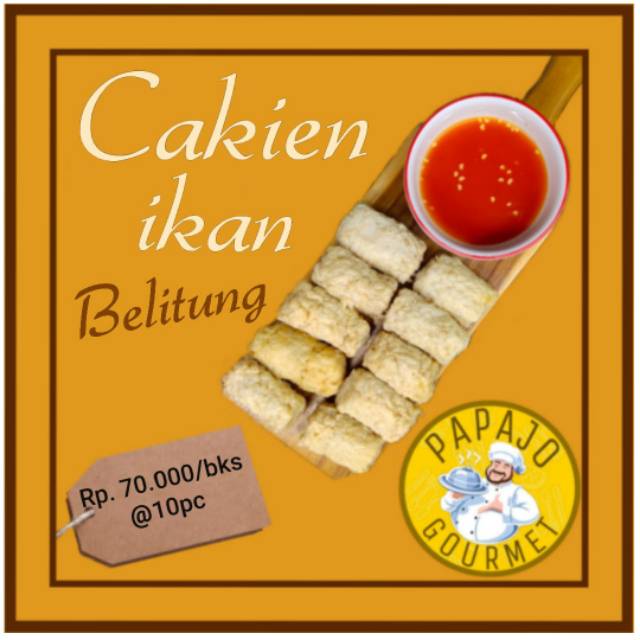 

Cakien ikan / Fukien / sate ikan Belitung