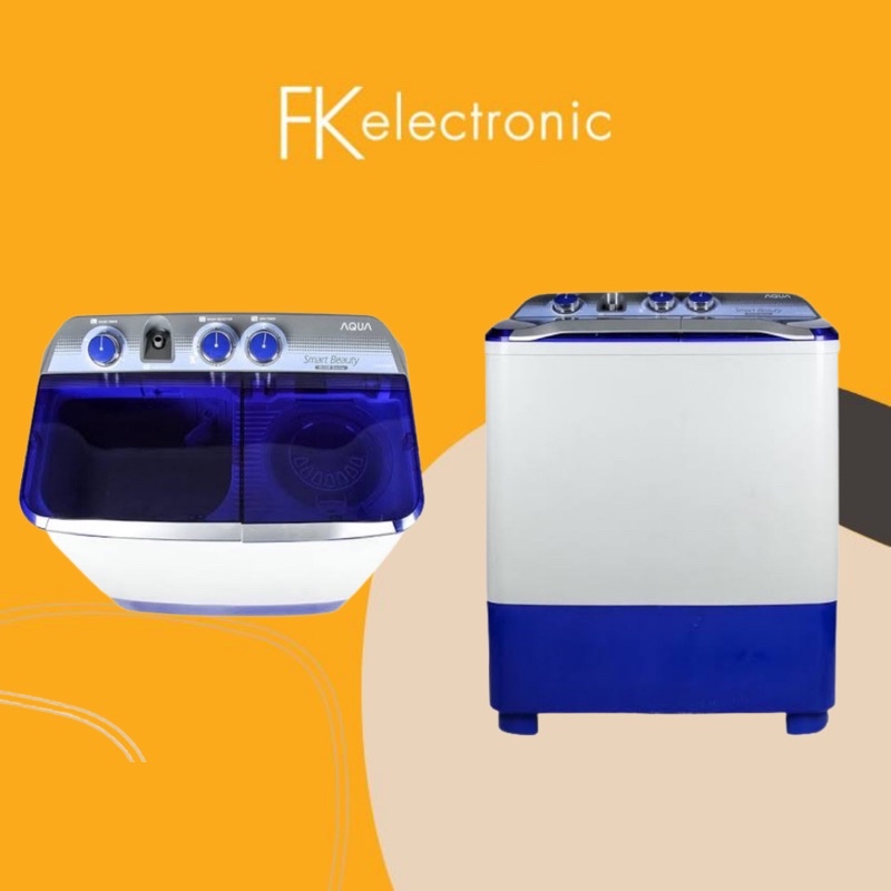 MESIN CUCI AQUA 781 XT / MESIN CUCI AQUA 2 TABUNG 7KG