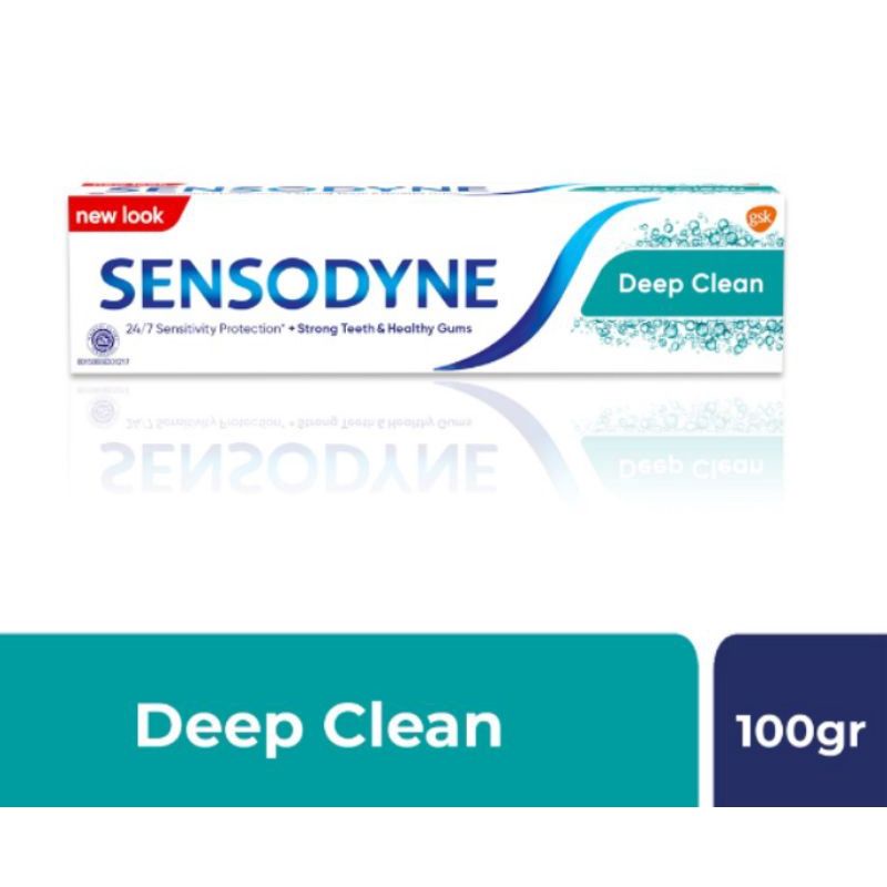 SENSODYNE PASTA GIGI DEEP Clean 100 Gr Exp 2026