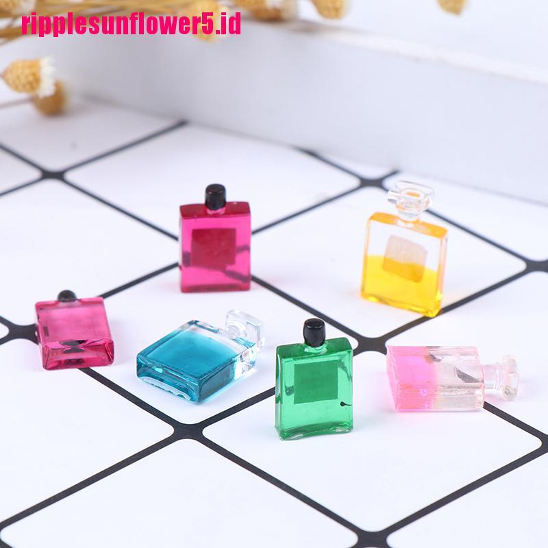 6pcs Miniatur Botol Parfum Skala 1: 12 Untuk Rumah Boneka