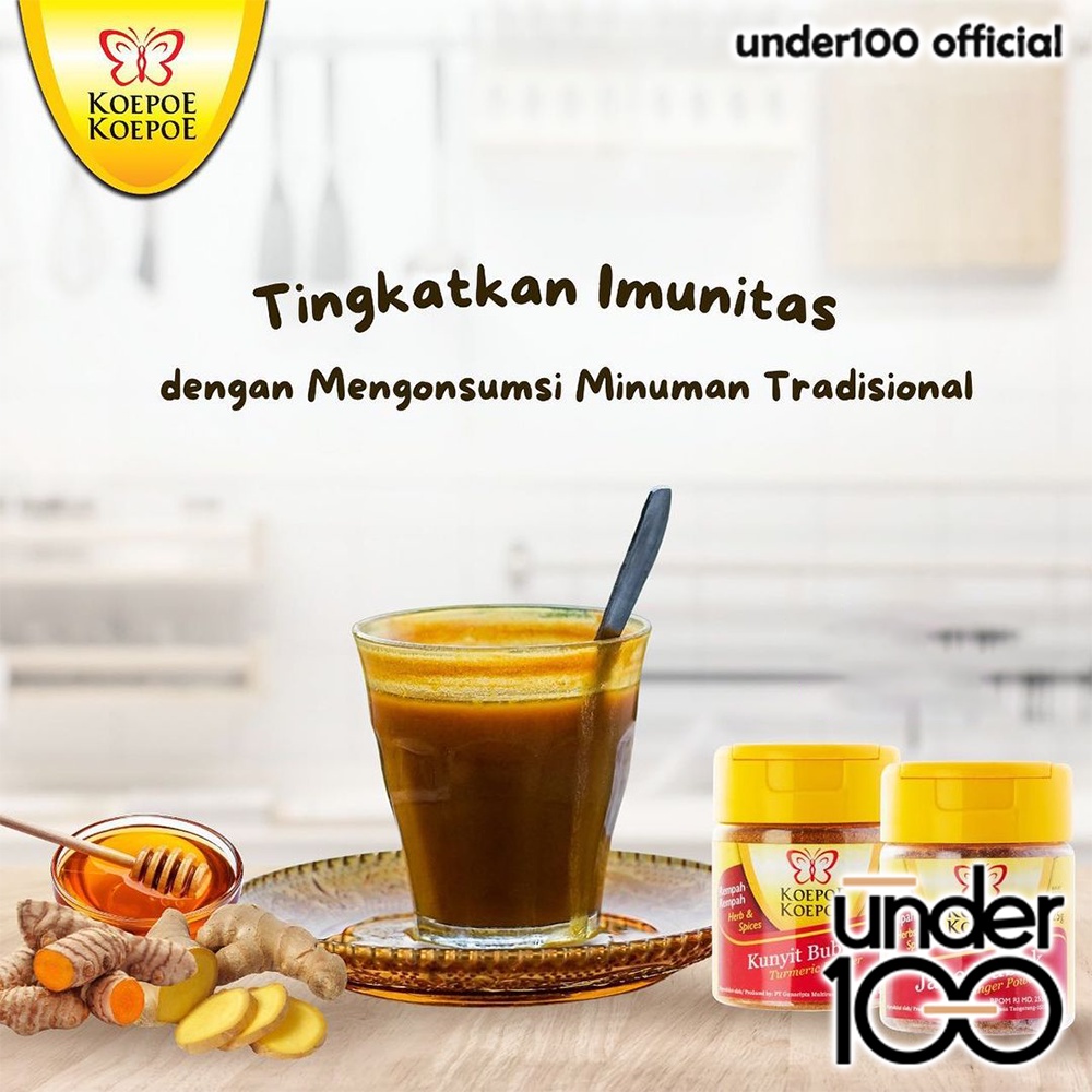 ❤ Under100 ❤ KOEPOE KOEPOE Bumbu Bubuk Lengkuas Cabe Ketumbar Cengkeh Biji Selasih Kunyit Pala Kayu Manis Jahe Kencur Ngo Hiang Jinten Kari Gulai Bawang Putih Lada Hitam