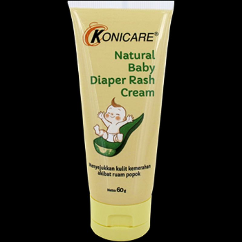 KONICARE NATURAL BABY DIAPER RASH CREAM 60gr