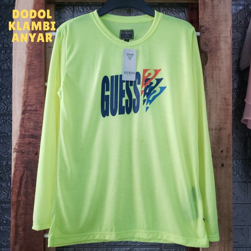 Kaos Guess Lengan Panjang / Guess Shirt
