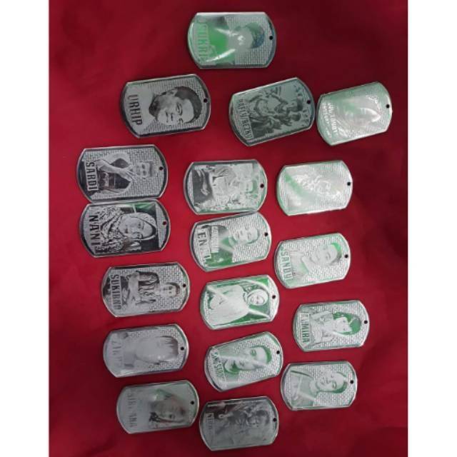 KALUNG BESI PUTIh ASLI MALUKU UTARA ukir foto,nama,tggl lahir,no hp DLL. BELI 2 GRATIS 1 KALUNG