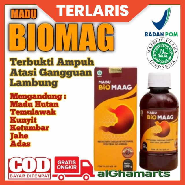Madu Biomag Herbal Pakar Asam Lambung Maag Gerd Bio Maag Biomag
