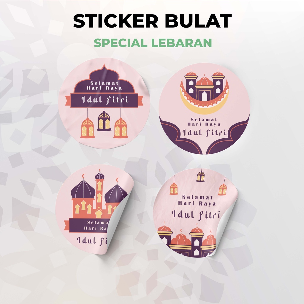 

Artomaringi Stiker Idul Fitri/Stiker Lebaran/Stiker Ucapan Hari Raya F08