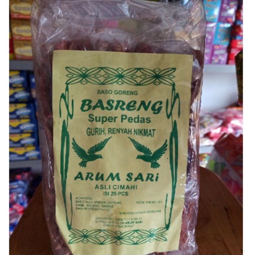 

BASRENG Super Pedas Arum Sari 1 Pack isi 25pcs