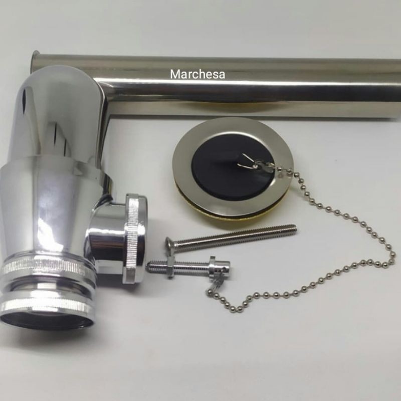 Sifon Botol Stainless/Sifon Washtafel