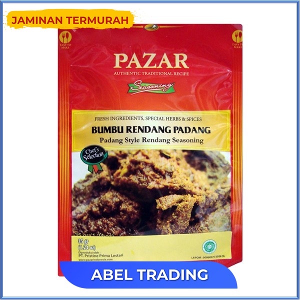 

PAZAR BUMBU RENDANG PADANG 35 GR
