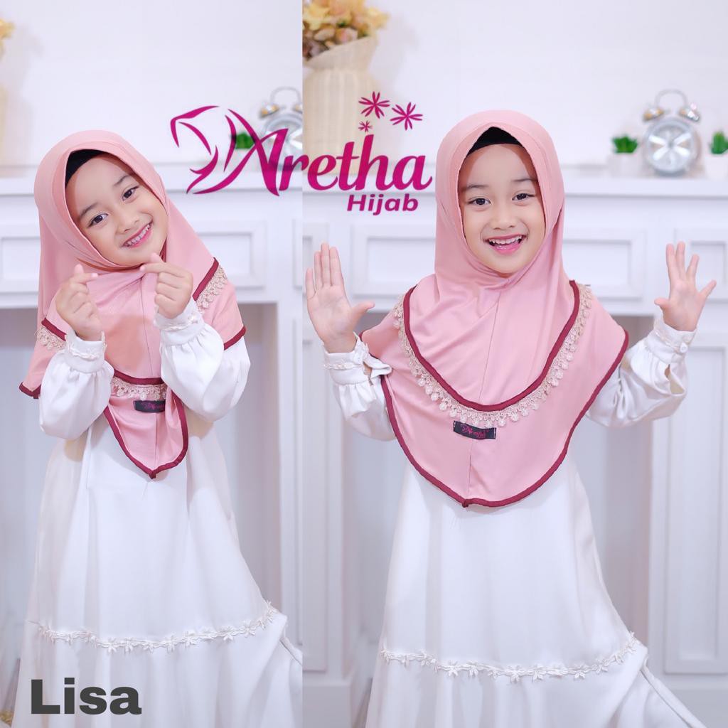 HIJAB ANAK LISA ORIGINAL ARETHA