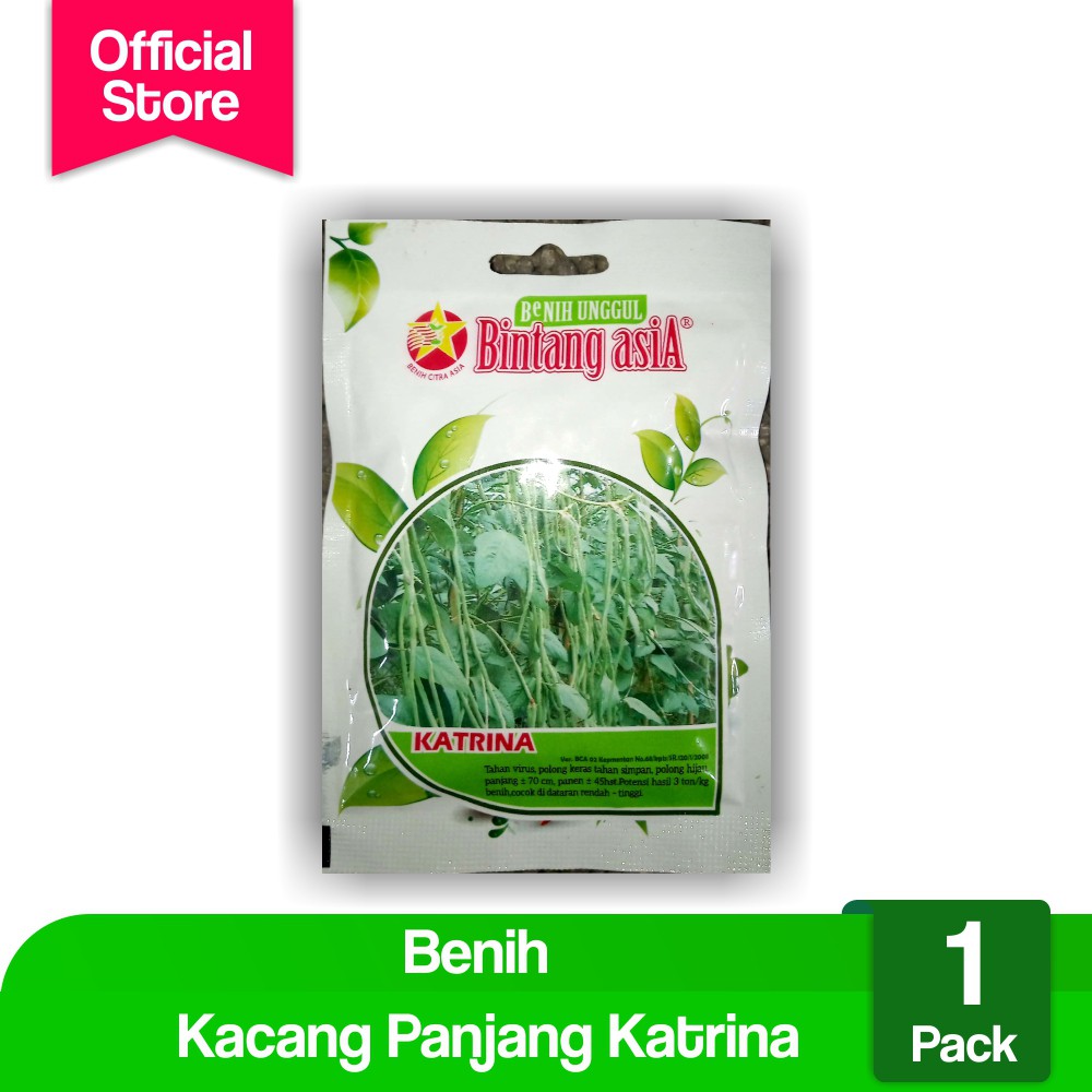 Benih Kacang Panjang Katrina (Bintang Asia)