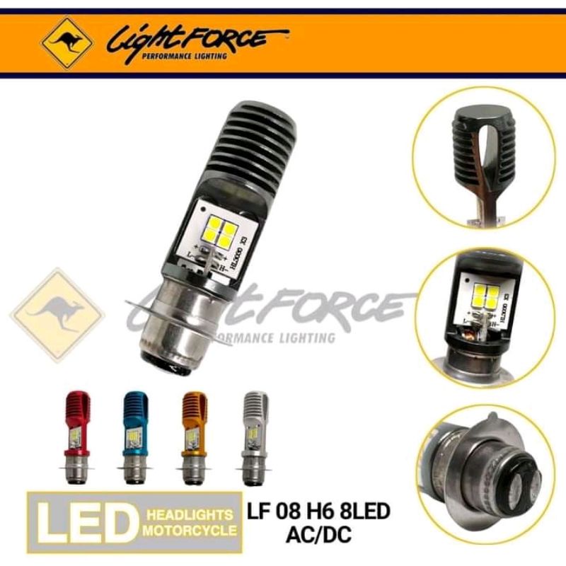 LAMPU LED H6 AC/DC 12MATA 12v motor bebek metik