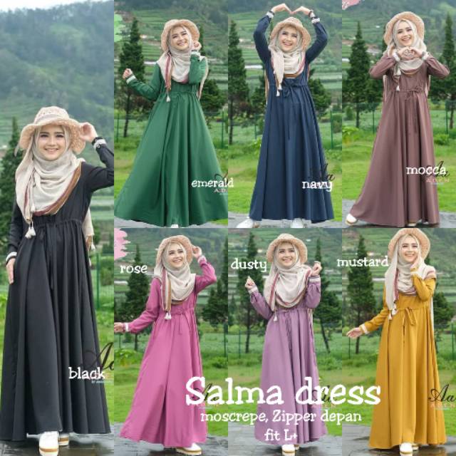 SALMA DRESS/PAKAIAN WANITA