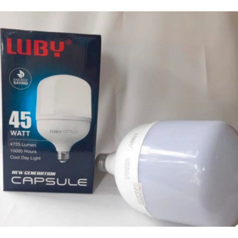 Lampu led kapsul luby 28w 38w 45w putih