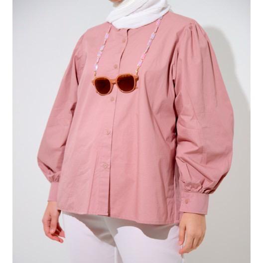 BEFAST - ZEC OOTD Wanita Blus AZIRA / Handa Puffy Shirt / Blouse Lengan Panjang Wanita / Blouse Casual Terbaru / Blouse Bisa Di Pakai Wanita Hijab / Blouse Polos