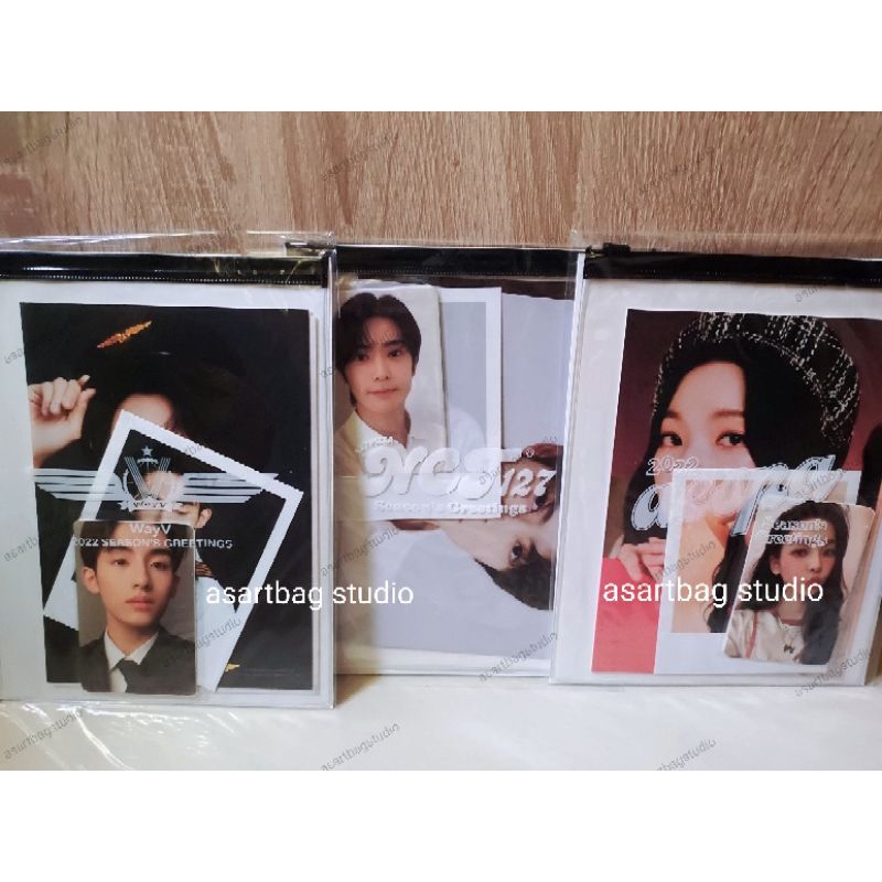 Ready Stock Photopack Season Greeting 2022 PP SG22 Jaehyun Winwin Karina