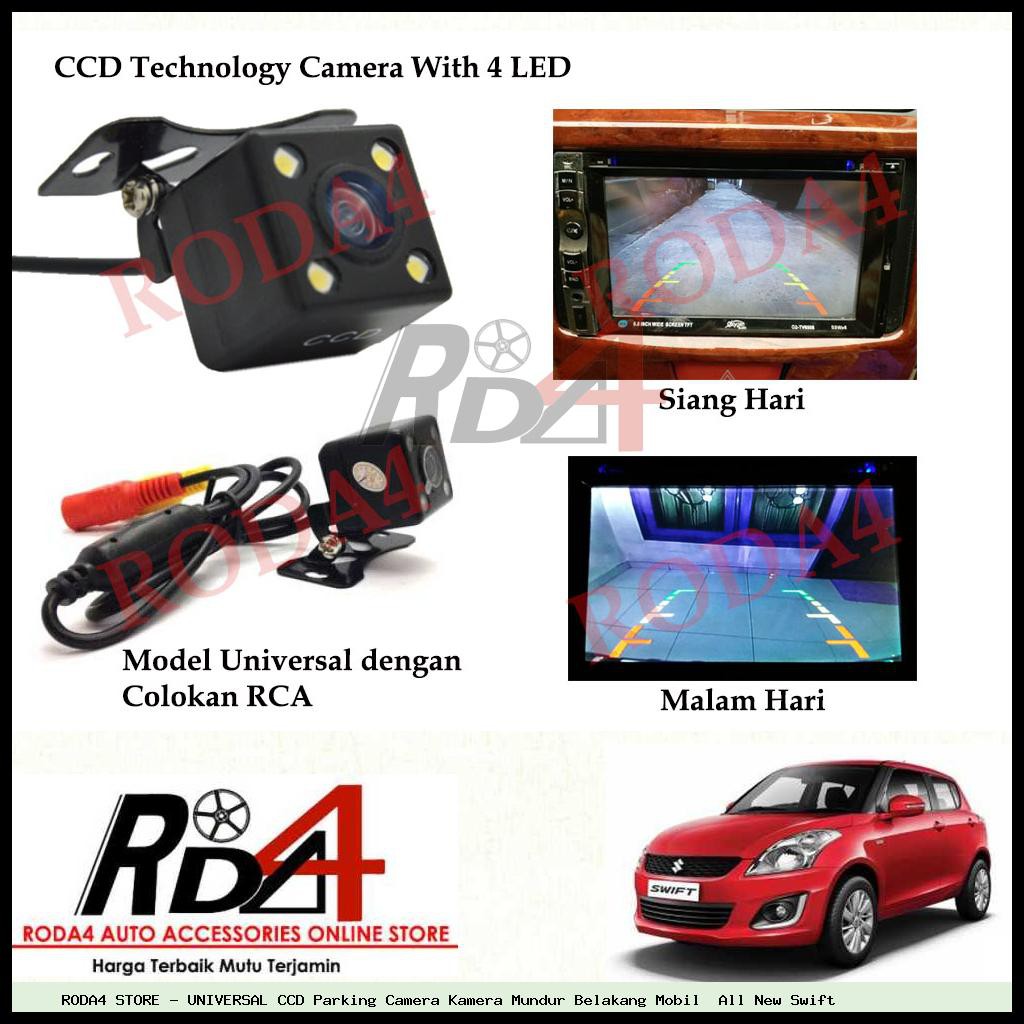 UNIVERSAL CCD Parking Camera Kamera Mundur Belakang Mobil  All New Swift