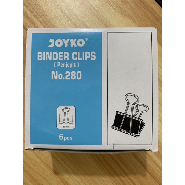 

Binder clip JOYKO 280 penjepit clip kertas jumbo