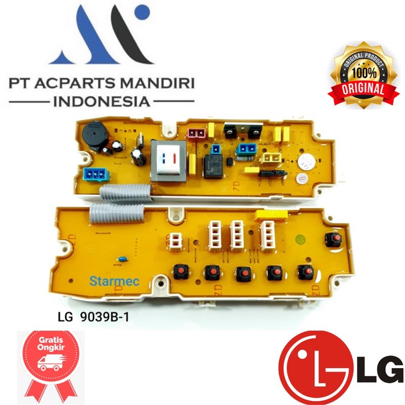 modul mesin cuci LG WFH700PC fuzzy logic 5 socket ( 9039B-1 )