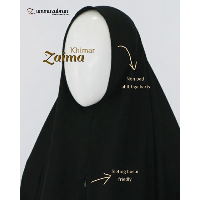 PART 2: ZAIMA HOMEDRESS SET OVERHEAD KHIMAR BY UMMU ZABRAN