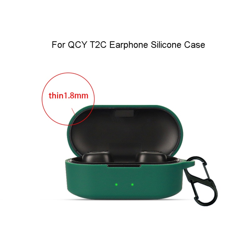 Soft Case Anti Gores Shockproof Ramah Kulit Untuk QCYT2C